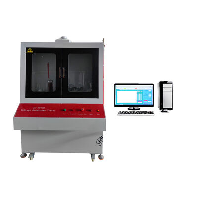 ASTM D149 IEC 60243 Voltage Breakdown Tester Machine Insulation Material Breakdown Voltage Testing Equipment