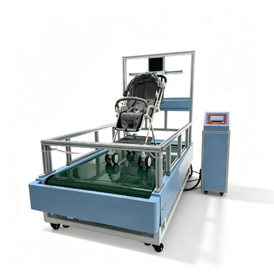 EN 1888 ASTM F833 Standard Suitcase Walking Bump Tester Luggage Wheel Rolling Durability Testing Equipment