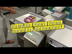 Czuły ekran dotykowy Linia do produkcji żywności Wykrywacz metali do żywności